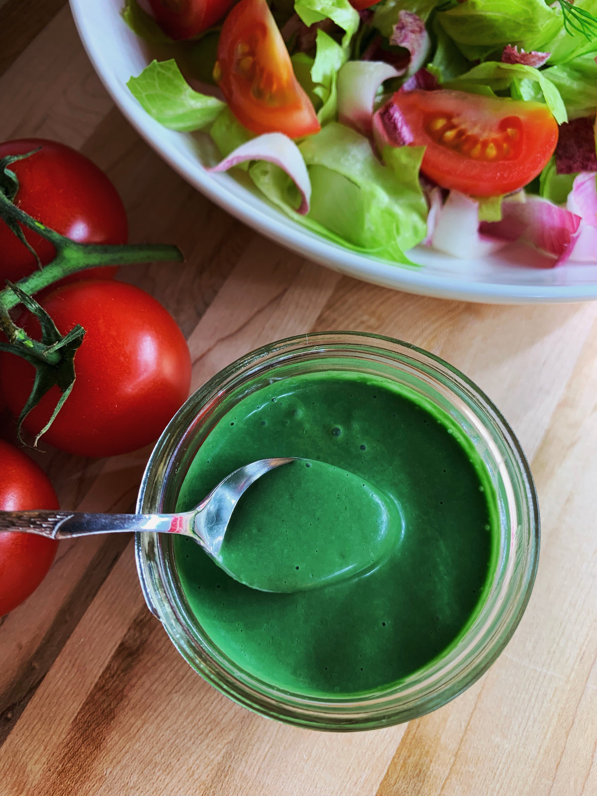 Spirulina Green Goddess Dressing