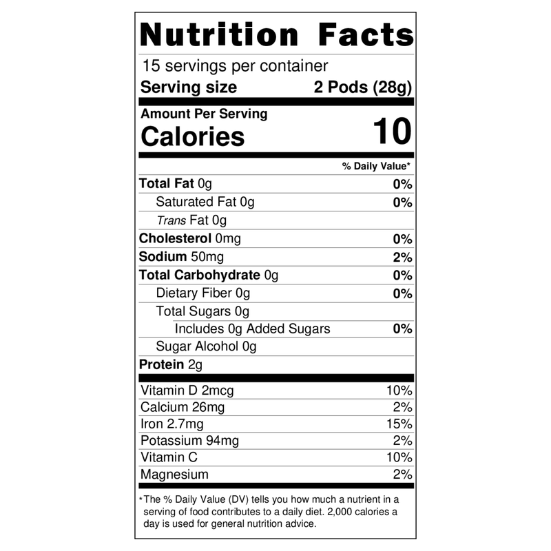 Nutrition facts